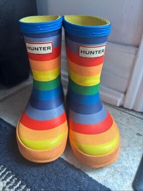 Baby/Toddler Rainbow Hunter boots